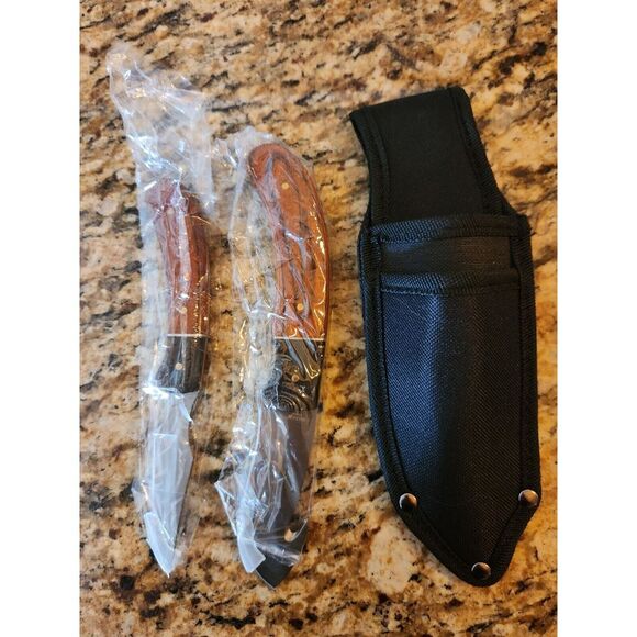 Nice Set Of Brand New Hunting Knives With Holder.. MAXAM - Picture 3 of 3